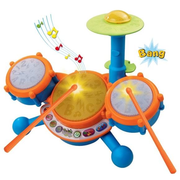 Musical Drum Set Toy, Learning Toy Kids 2-5 Years, Christmas gift for Children - Picture 1 of 8